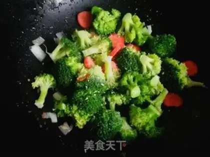 Make Fried broccoli step 6