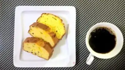 Make A pound cake of clot nuts step 7