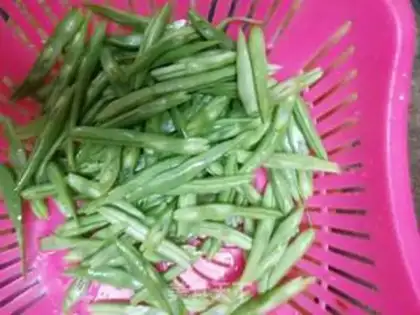 Make The vealed beans step 1