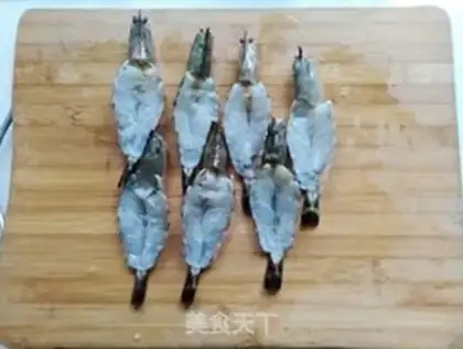 Make Garlic shrimp step 4
