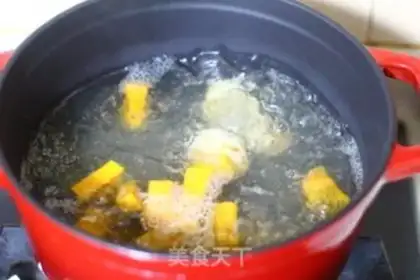 Make Pumpkin porridge step 2