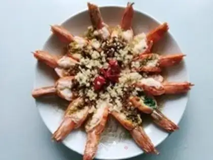 Make Garlic shrimp step 9