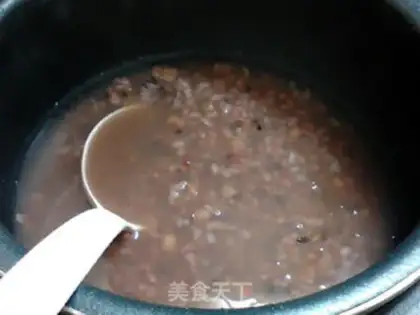 Make Porridge for the red beans step 9