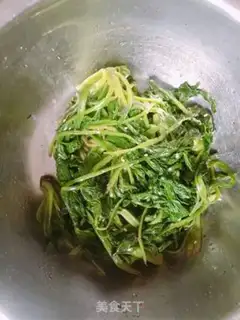Make Spicy spinach step 3