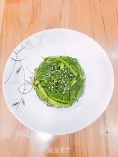 Make Spicy spinach step 4