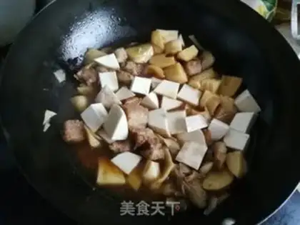 Make Potato red meat step 7