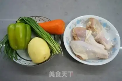 Make Chicken-legged potato noodles step 0