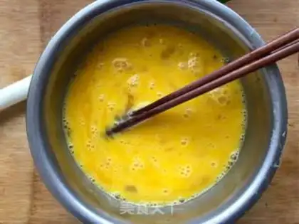 Make Egg dumplings step 2