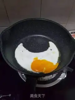 Make Plumbing and egg soup step 1