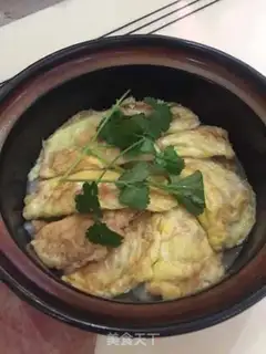 Make White radish omelet step 9