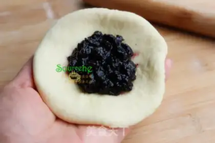 Make Blueberry rolls step 5