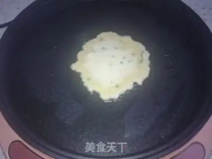 Make Wild celery pancakes step 5