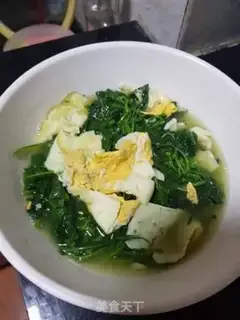 Make Plumbing and egg soup step 5