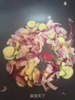 Make cucumber beef fried onions step 2