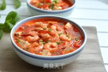 Make Tomato tofu shrimp step 10