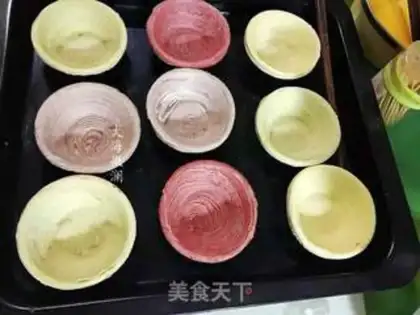 Make Colored egg dumplings step 3
