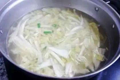 Make Bean tofu soup step 5