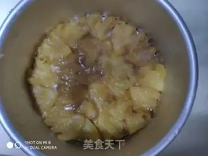 Make pineapple yogurt invert cake step 8