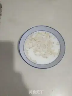Make Milk oatmeal step 3