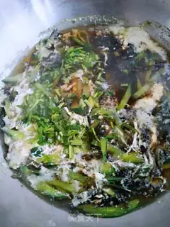 Make Quaffle egg soup step 6
