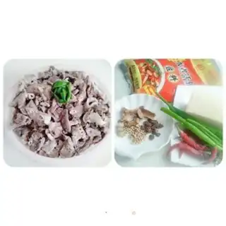 Make Pork tofu step 0