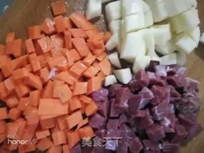 Make Beef potatoes step 1
