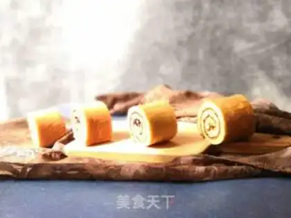 Make Blueberry roll step 17