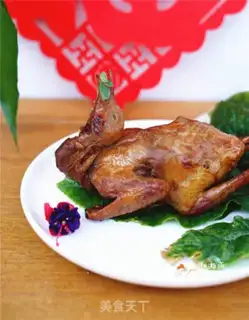 Make A casserole roasted pigeon step 13