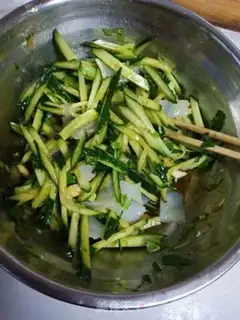 Make The cucumbers step 2