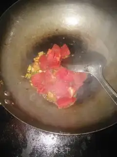 Make Purple ham and egg soup step 5