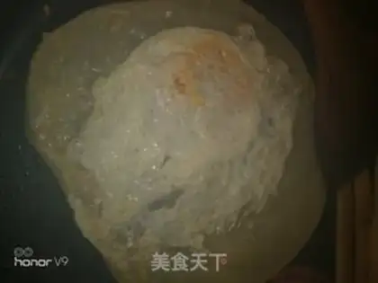 Make Egg ham grab cake step 3