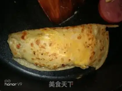 Make Egg ham grab cake step 6