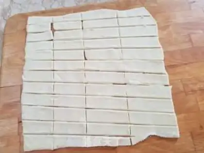 Make Almond lasagna step 1