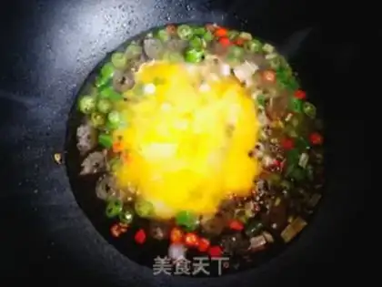 Make Sea cucumbered eggs step 7