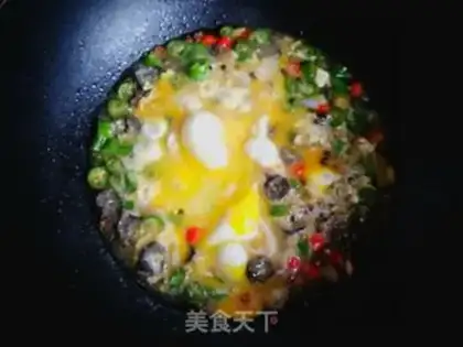 Make Sea cucumbered eggs step 8