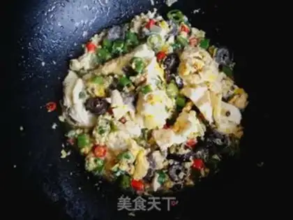 Make Sea cucumbered eggs step 10
