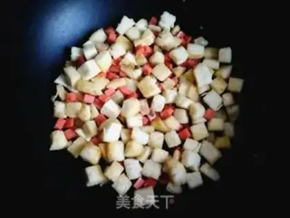 Make ♪ Spooned ham and sausage ♪ step 7