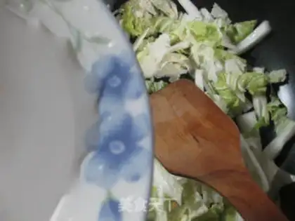 Make The cabbage and celery step 2