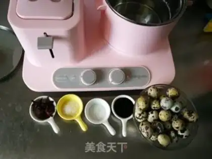 Make Five quail eggs step 0