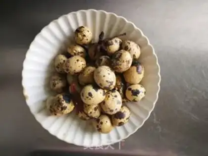 Make Five quail eggs step 5