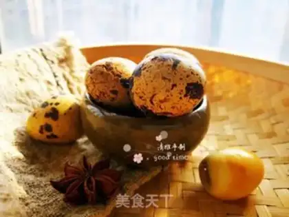Make Five quail eggs step 6