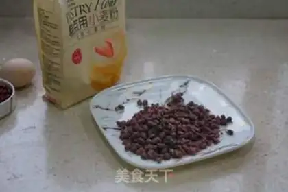 Make Red bean omelet step 1