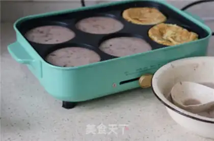 Make Red bean omelet step 4
