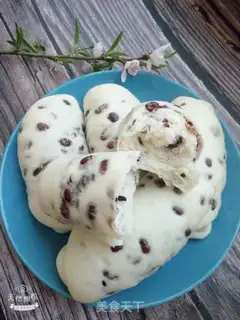 Make Milk and red bean rolls step 13