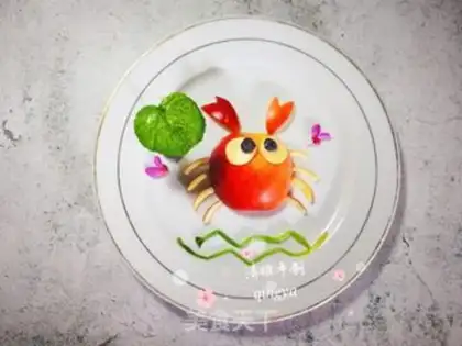 Make Apple crabs step 5