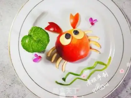Make Apple crabs step 6