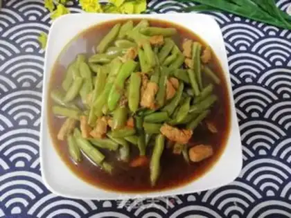 Make Four seasons of bean meat step 7