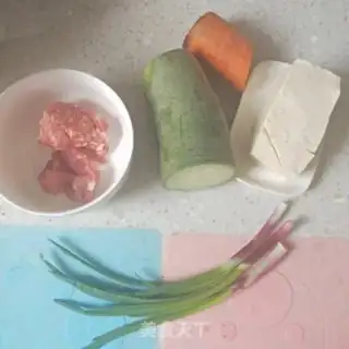 Make Tofu radish step 0