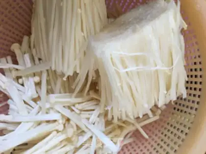 Make Garlic ginseng veggie shrimp step 1