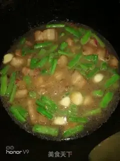 Make Five flowers and four beans step 5